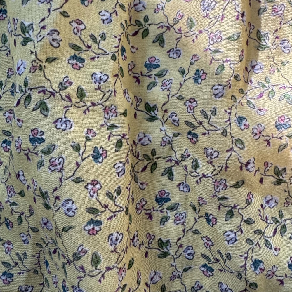 Doen Yellow Floral Midi Dress - Picture 4 of 7